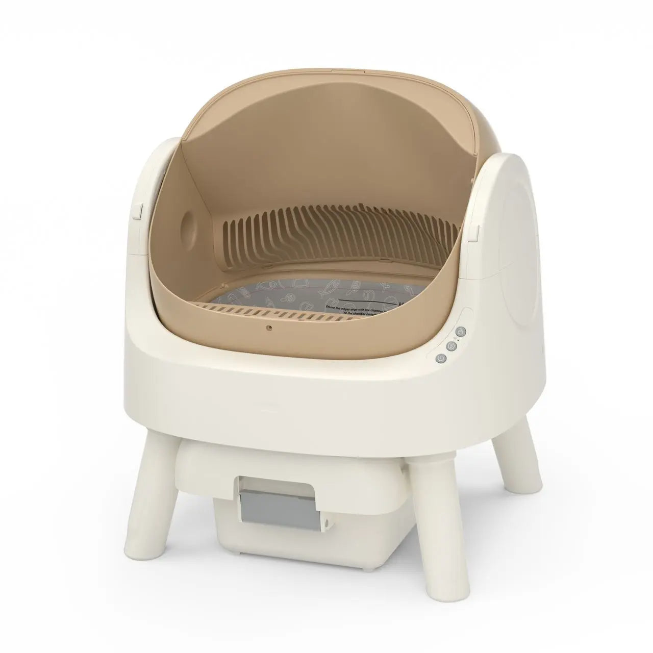 New Open Top Automatic Self Cleaning Litter Box for Multiple Cats